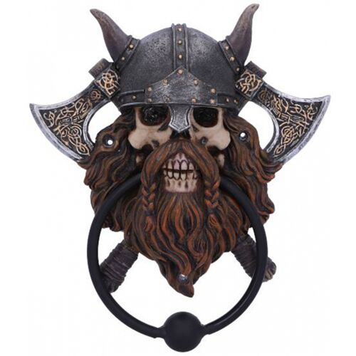 Wikinger Totenschädel Türklopfer 18,5cm