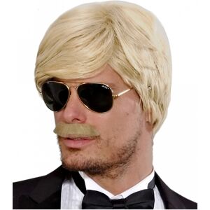 Playboy Herrenperücke mit Schnäuzer Blond Playboy Herrenperücke mit Schnäuzer Blond