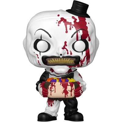 Terrifier 2 Art the Clown with Candy Filled Head Funko POP! Figur 9cm Terrifier 2 Art the Clown with Candy Filled Head Funko POP! Figur 9cm