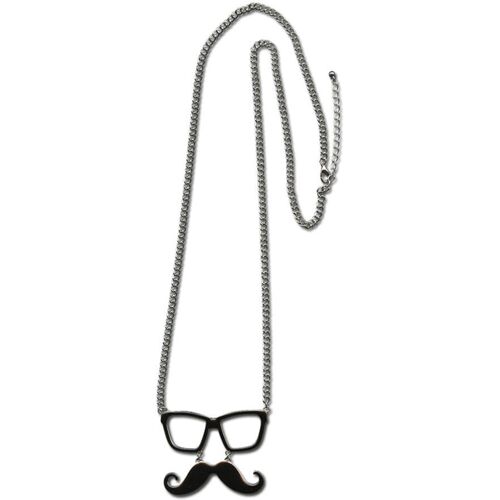 Kette mit Brille und Mustache