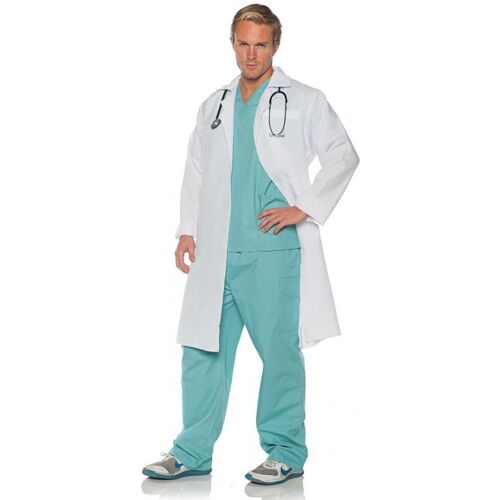 Chirurgen Herrenkostüm mit Kittel
