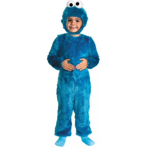 Krümelmonster Kinder Kostüm-Jumpsuit