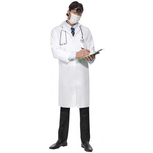 Arzt Kostüm mit Mundschutz