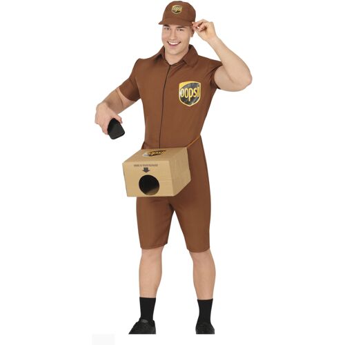 OOPS Spezial Paketbote Herrenkostüm