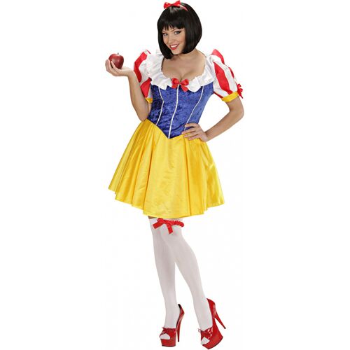 3-tlg. Schneewittchen Kostüm & Haarschleife