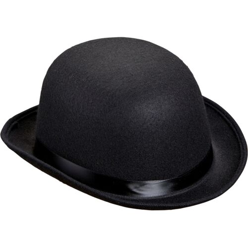 Schwarze Melone mit Hutband