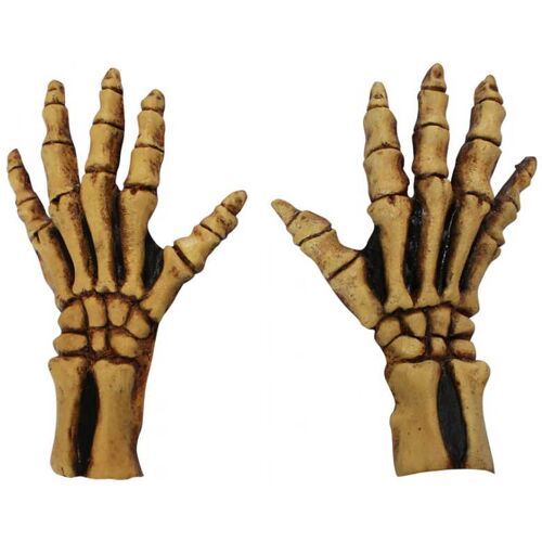 Knochenskelett Handschuhe