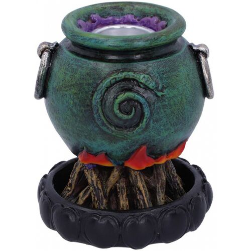 Hexenkessel mit Schlange für Backflow Räucherkegel 7,5cm