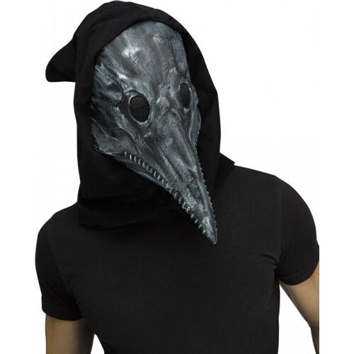 Graue Vintage Pestdoktor Maske