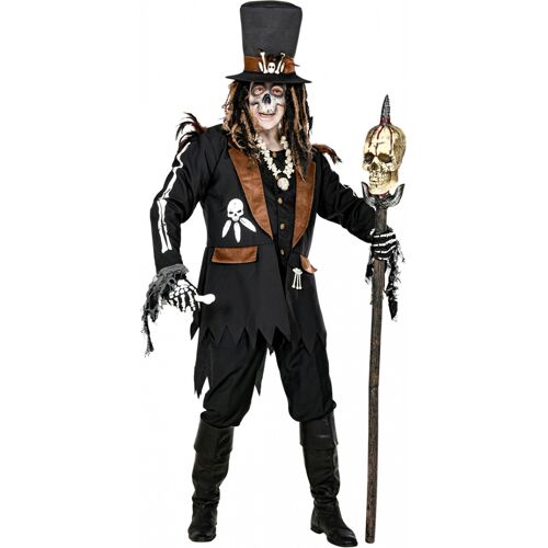 Voodoo Priester Halloween Kostüm Mantel