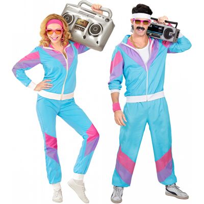 80er Jahre Jogginganzug Unisex Kostüm 80er Jahre Jogginganzug Unisex Kostüm
