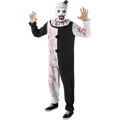 Blutiges TERRIFIER - Art The Clown Kostüm Blutiges TERRIFIER - Art The Clown Kostüm