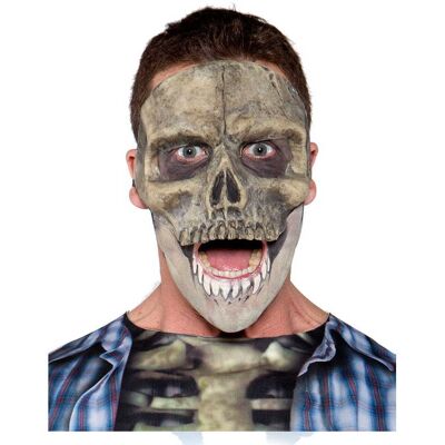 Skull Halbmaske Skull Halbmaske