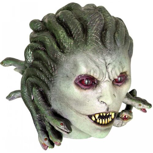 Medusa Maske mit Schlangenhaaren