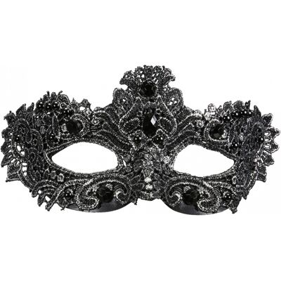 Noblesse Augenmaske Silber im Venezia-Design Noblesse Augenmaske Silber im Venezia-Design