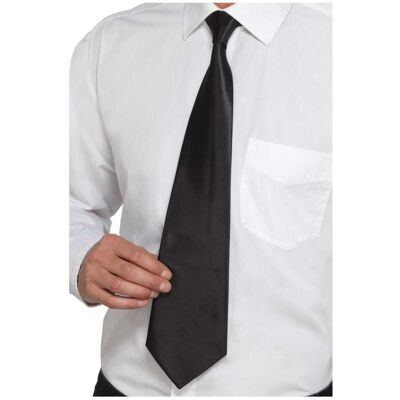 Deluxe Gangster Krawatte schwarz Deluxe Gangster Krawatte schwarz