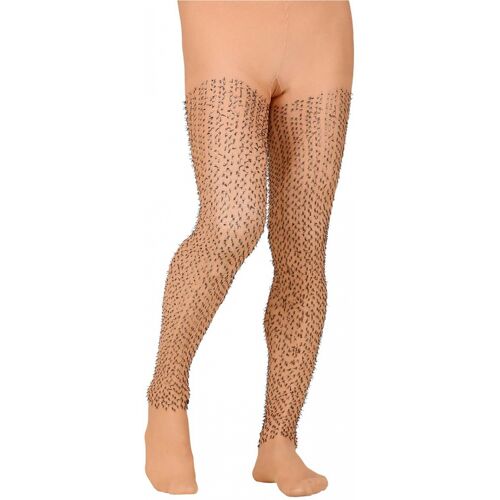 Scherz-Strumpfhose "Behaarte Beine"