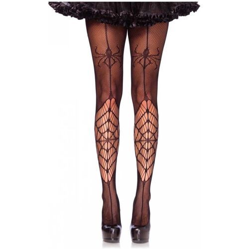 Spinnen Strumpfhose mit Spinnennetz
