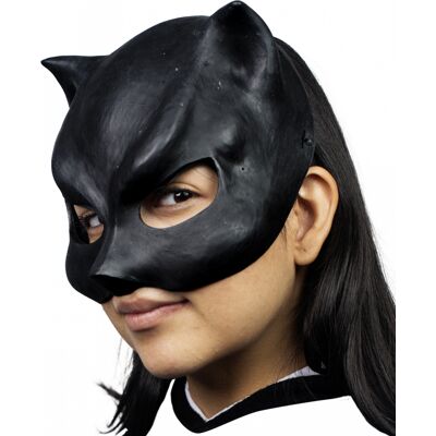 Catwoman Latex Halbmaske Catwoman Latex Halbmaske