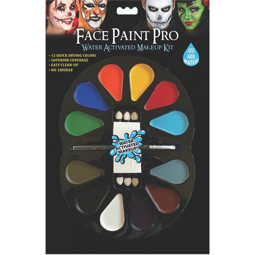 Schminkpalette Aqua Make-Up mit 12 Farben