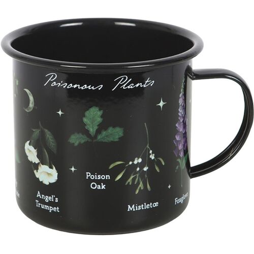 Gothic Tasse mit Giftpflanzen als Motiv