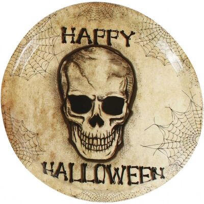 Happy Halloween Kunststoff Teller Happy Halloween Kunststoff Teller