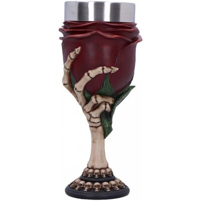 Skeletthand Kelch Rose to the Occasion 20cm Skeletthand Kelch Rose to the Occasion 20cm