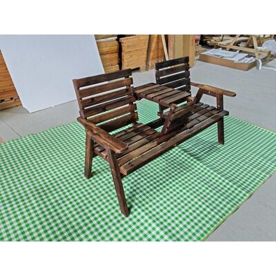 Costway - GardenBench - Klappbarer Mitteltisch - Gartenbank Costway - GardenBench - Klappbarer Mitteltisch - Gartenbank