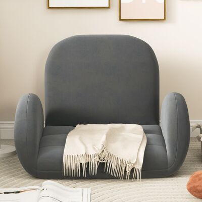 Costway - Bondensofa - 3-Position-Rückenlehne - 5-Stufen-Armlehnen - Chair Costway - Bondensofa - 3-Position-Rückenlehne - 5-Stufen-Armlehnen - Chair