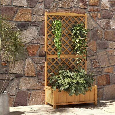 Costway - Spalier Raised Bed - Rankgitter - Garden Bed Costway - Spalier Raised Bed - Rankgitter - Garden Bed