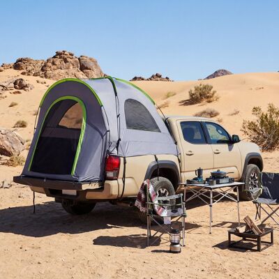 Costway Pickup Truck Zelt für 4 Personen mit Abnehmbarem Regenschutz 168-177 cm Wasserfestes Campingzelt Costway Pickup Truck Zelt für 4 Personen mit Abnehmbarem Regenschutz 168-177 cm Wasserfestes Campingzelt