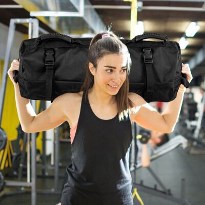 Costway 27KG Power bag Sandbag Core bag inkl. 6 x 5 kg Sandsack Costway 27KG Power bag Sandbag Core bag inkl. 6 x 5 kg Sandsack