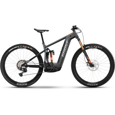 Ghost E-Riot EN Full Party E-MTB Fully 27,5" 750Wh Bosch CX grau / schwarz Größe: 42 cm Ghost E-Riot EN Full Party E-MTB Fully 27,5" 750Wh Bosch CX grau / schwarz Größe: 42 cm