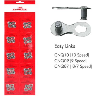 SunRace NQ10-HW Kettenschloss (10-fach silber) SunRace NQ10-HW Kettenschloss (10-fach silber)