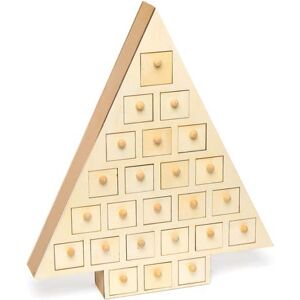 Craft Holz-Adventskalender Baum - 24 Schubladen - 32cm x 28cm x 4,5cm Craft Holz-Adventskalender Baum - 24 Schubladen - 32cm x 28cm x 4,5cm