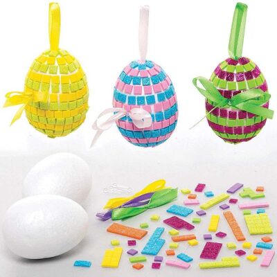 Baker Ross Oster-Mosaik Bastelset (pro Set 4) Bastelaktivitäten zu Ostern Baker Ross Oster-Mosaik Bastelset (pro Set 4) Bastelaktivitäten zu Ostern