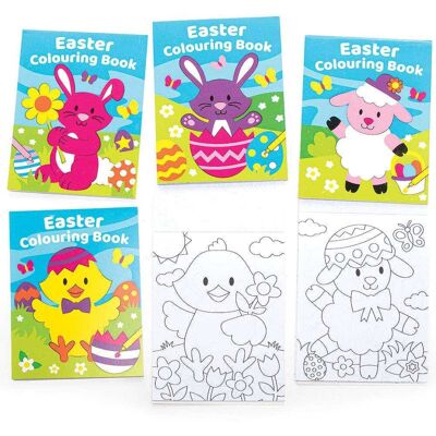 Baker Ross Oster Mini Malbücher (pro Set 12) Ostern Mitgebsel Baker Ross Oster Mini Malbücher (pro Set 12) Ostern Mitgebsel