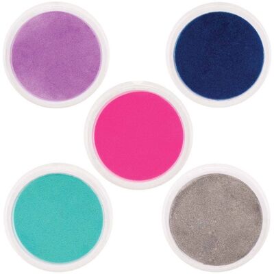 Baker Ross Winter Jumbo-Stempelkissen (pro Set 5) Farben Baker Ross Winter Jumbo-Stempelkissen (pro Set 5) Farben