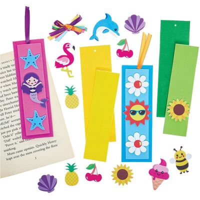 Baker Ross Lesezeichen Sommer (pro Set 6) Baker Ross Lesezeichen Sommer (pro Set 6)