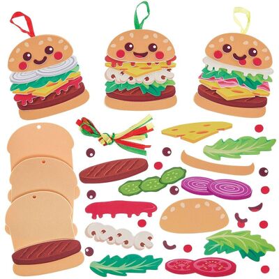 Baker Ross Bastelset Burger (pro Set 6) Baker Ross Bastelset Burger (pro Set 6)