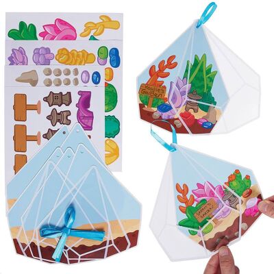 Baker Ross Deko Terrarium (pro Set 5) Baker Ross Deko Terrarium (pro Set 5)