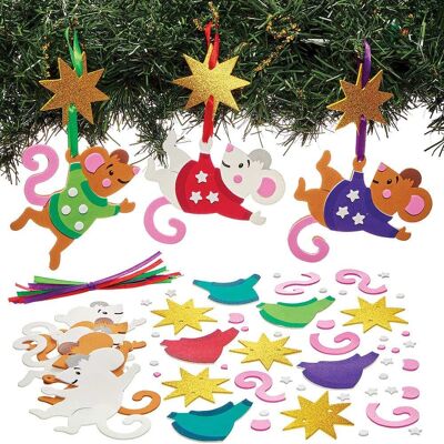 Baker Ross Weihnachtsdeko Maus (pro Set 8) Baker Ross Weihnachtsdeko Maus (pro Set 8)