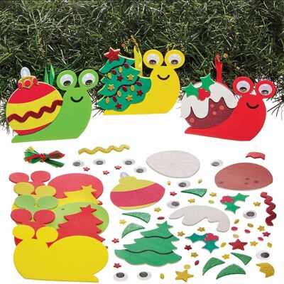 Baker Ross Weihnachtsdeko Schnecke (pro Set 8) Baker Ross Weihnachtsdeko Schnecke (pro Set 8)