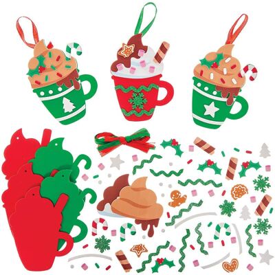 Baker Ross Weihnachtsdeko Heiße Schokolade (pro Set 8) Baker Ross Weihnachtsdeko Heiße Schokolade (pro Set 8)