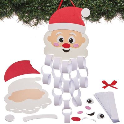 Baker Ross Weihnachtsmann aus Papierketten (pro Set 3) Baker Ross Weihnachtsmann aus Papierketten (pro Set 3)