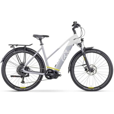 Husqvarna E-bicycles Cross Tourer CT1 T350 Damen white / grey Husqvarna E-bicycles Cross Tourer CT1 T350 Damen white / grey