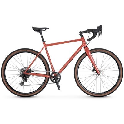 VSF Fahrradmanufaktur GX-500 Sram Apex 11-Gang Disc Diamant dry terracotta glänzend VSF Fahrradmanufaktur GX-500 Sram Apex 11-Gang Disc Diamant dry terracotta glänzend