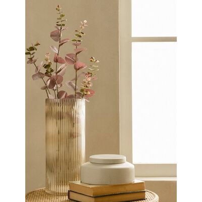 Eukalyptus-rosa Kunstblume - Kenay Home 84 cm x Eukalyptus-rosa Kunstblume - Kenay Home 84 cm x