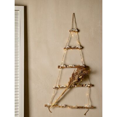 Xmas Holzbaum zum Aufhängen - Kenay Home 93 cm x 49 cm Xmas Holzbaum zum Aufhängen - Kenay Home 93 cm x 49 cm