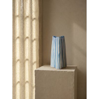 Ciss blaue Vase - Kenay Home Blau 54 cm x 53,5 cm Ciss blaue Vase - Kenay Home Blau 54 cm x 53,5 cm